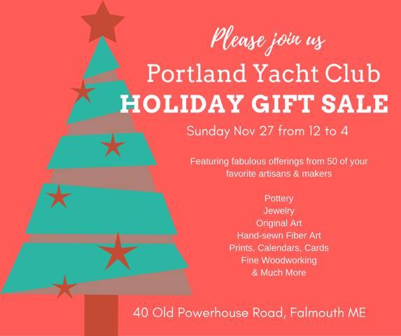 Holiday Craft Fair at Portland (Maine) Yacht Club