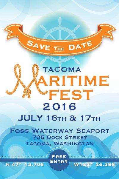 Tacoma Maritime Fest poster.
