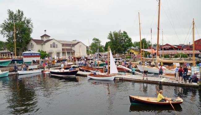 WoodenBoat Show at Mystic Seaport