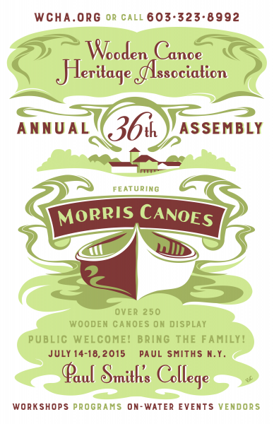 Wooden Canoe Heritage Association poster