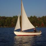 sailing skiff dory