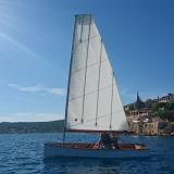 Mebo 12 sailing in Adriatic Sea, Croatia