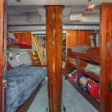 1938 Vintage Norwegian Double Ended Ketch, view inside