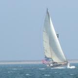 Eldridge-McInnis Magellan 35, undersail