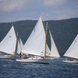 25' Tristan, Joseph Bernier, 1980. underway