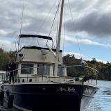 45' Robert Rich Cruiser, 1976, docking