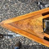 Goat Island Skiff, view of bow from above