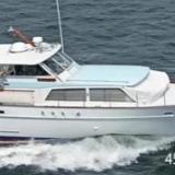 Matthews 45 Triple Cabin Flush Deck 1968, underway starboard side view