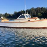 1966 23.5' Picnic Cruiser, in water blue skies
