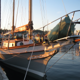 Selling the Dream, docked starboard side view