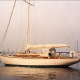 Tor 40; ALOFT, in water starboard side view