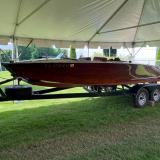 1985 21 ft Carter Classic Mahogany Boat