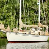 43' Double Ended Edson Schock Ketch, in water