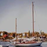 Concordia yawl #5, DUENDE. Photograph by Kurt Kavanaugh.