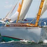 EMILY MARSHALL, S.S. Crocker yawl, c. 2006. Photo ©Abner Kingman.