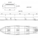 Sectional canoe