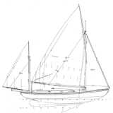 Canoe Yawl WENDA profile