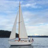 SCAMP, 33-foot W.F. Stone sloop.