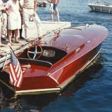 THE SHEIK is a 1985 replica of a 1920s Gold Cup raceboat. 