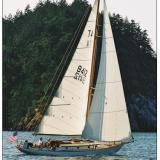 SYMRA was featured in WoodenBoat No. 264. Photo: Nancy Bourne Haley.